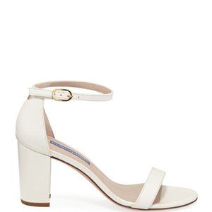 Stuart Weitzman Nearlynude Heel Sandal Size 6